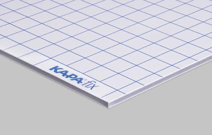 KAPA® Fix, Oppskummet plate, Hvit, 700mm x 1000mm x 5,0mm